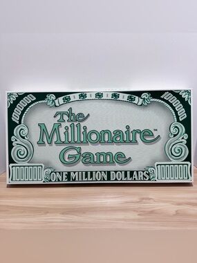 VTG The Millionaire Game “Greece NY” Edition Monopolylike Board Name 1984 NEW OB